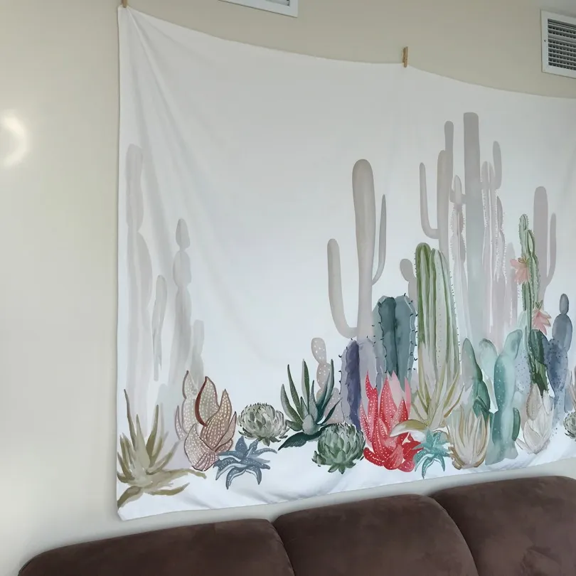 Urban Outfitters Cactus Landscape Tapestry photo 3