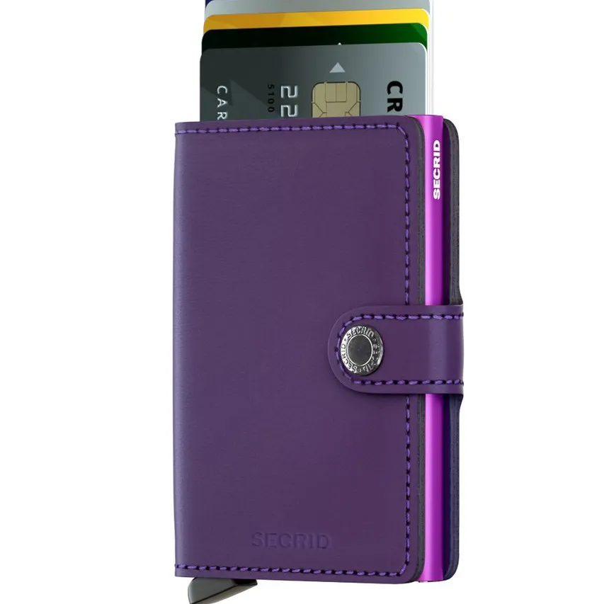 Secrid Mini Wallet Matte Purple BNIB photo 4