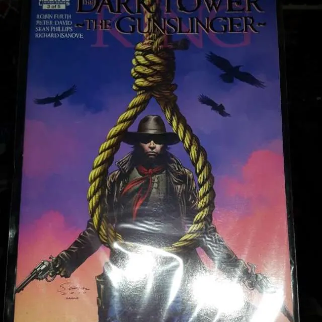 Marvel Dark Tower The Gunslinger Comic By Stephen King photo 1