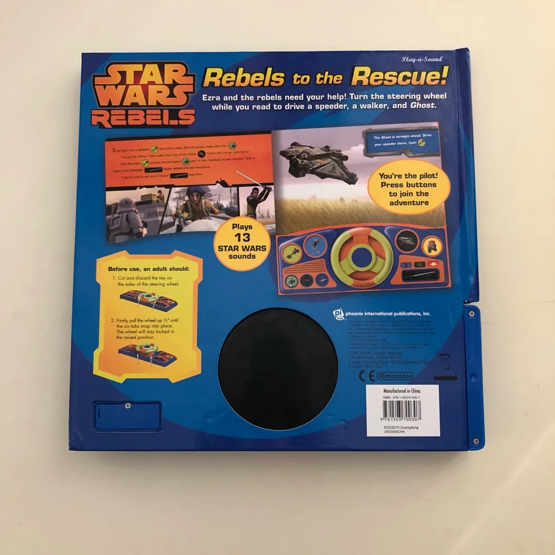 Star Wars Rebels To The Rescue Board Book photo 3