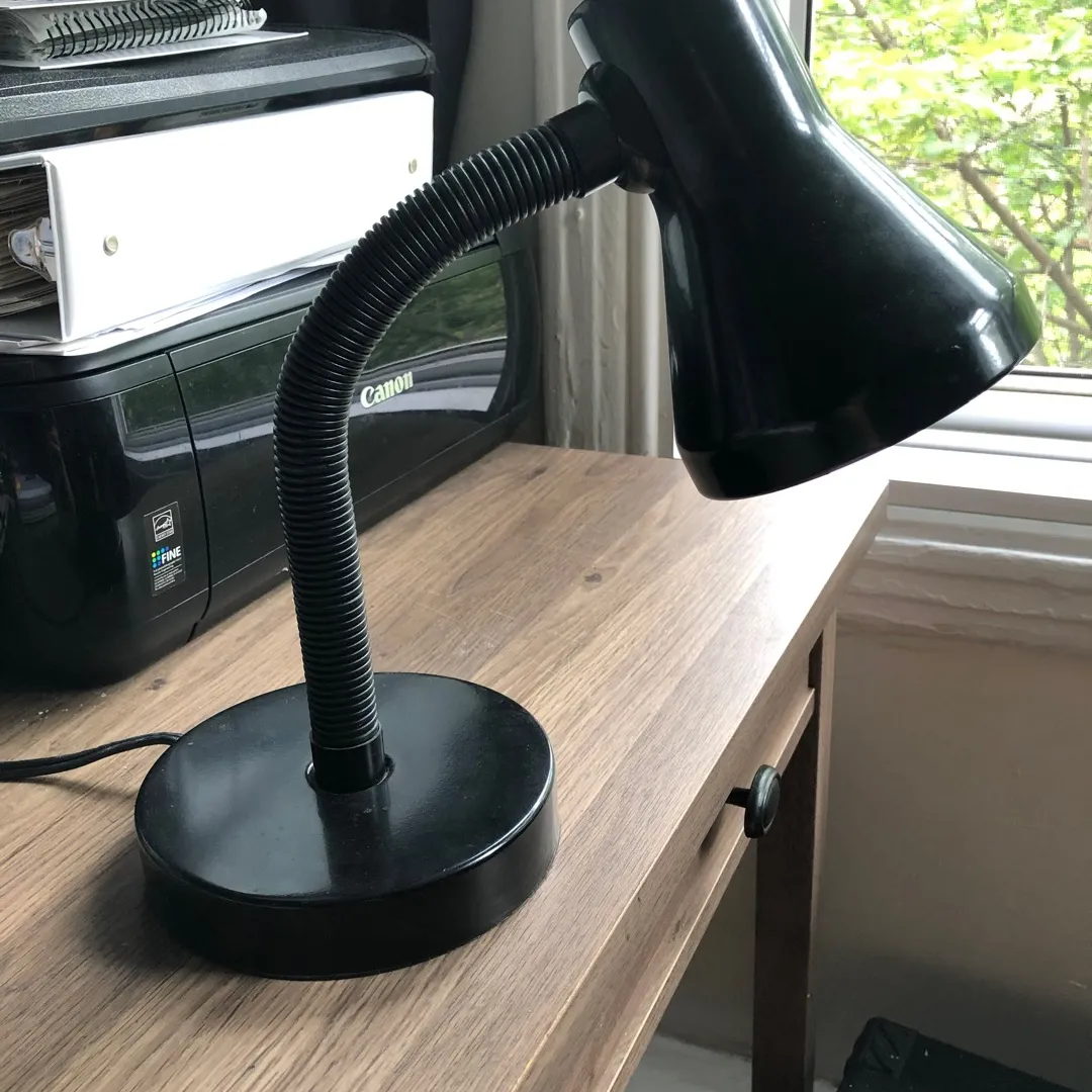 Black Desk Lamp photo 1