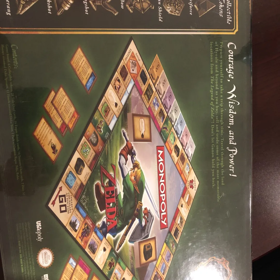 Legend Of Zelda Monopoly, Collectors Edition (BNIB) photo 3