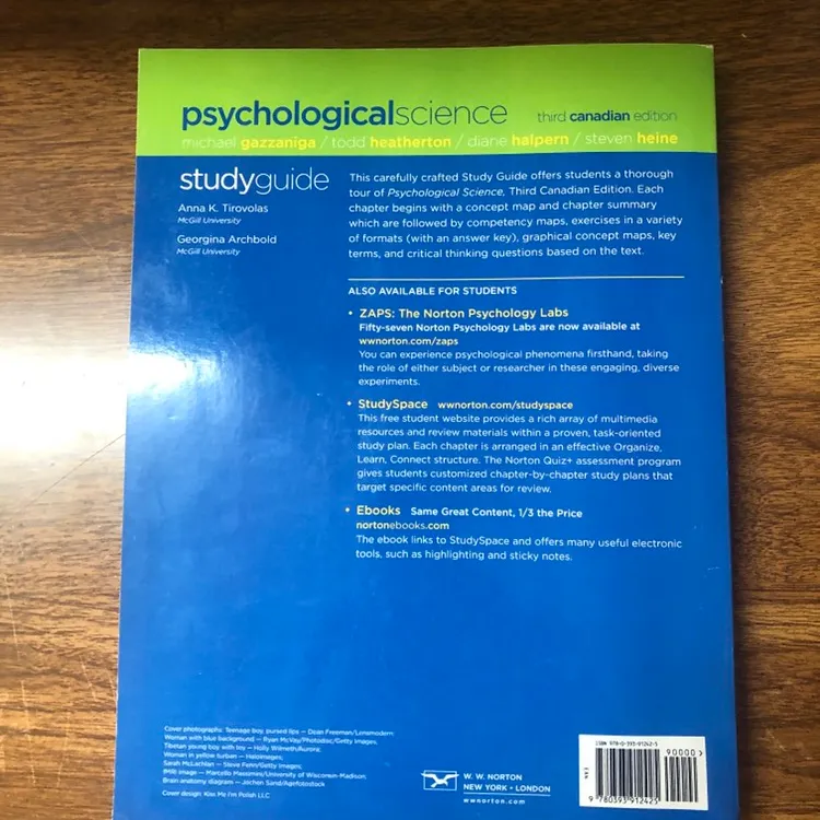 Psychological Science (3rd Edition) + Study Guide photo 5