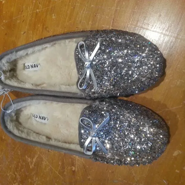 Tragic Silver Sparkle Slippers Mis-Read -- I Thought These We... photo 7