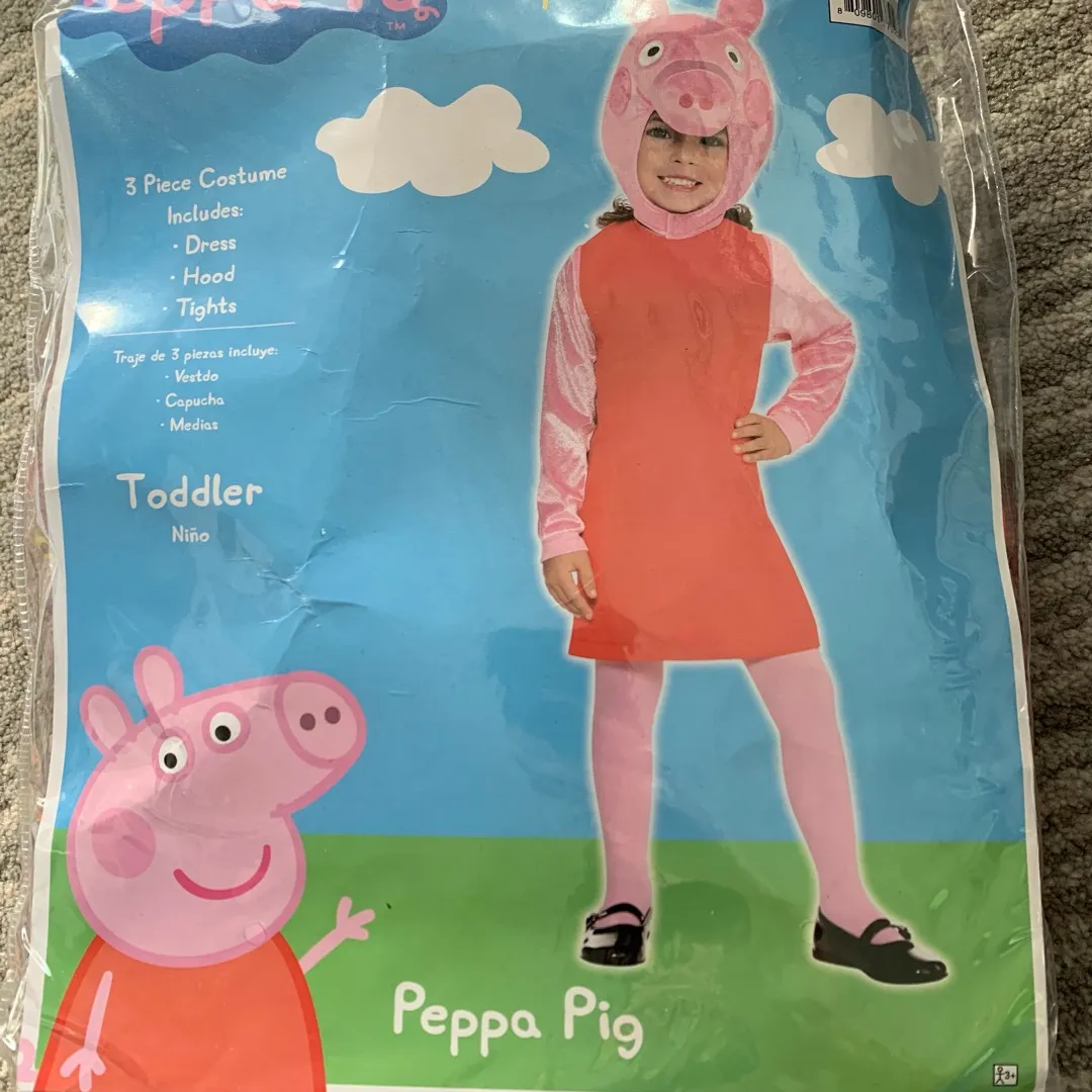 Toddler Peppa Pig Halloween Costume photo 1
