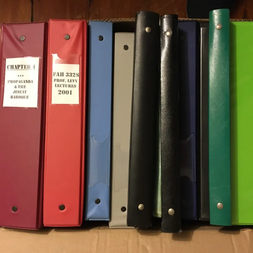 Whole Bunch Of Three Ring Binders FREE photo 1