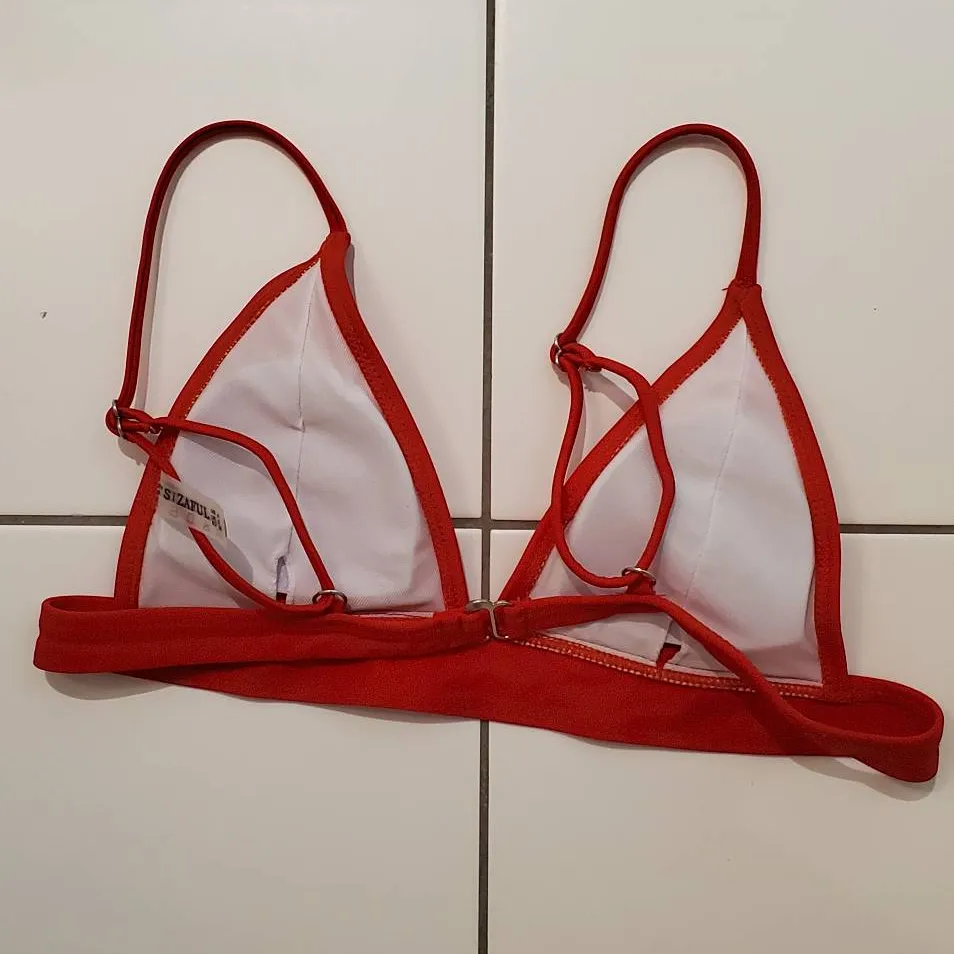 Zaful Red Bikini (TOP ONLY) photo 4