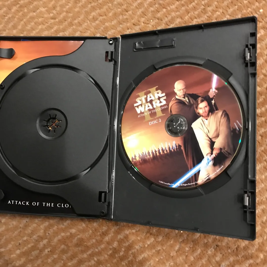 Star Wars Episode II Attack of the Clones DVD - Like New photo 4