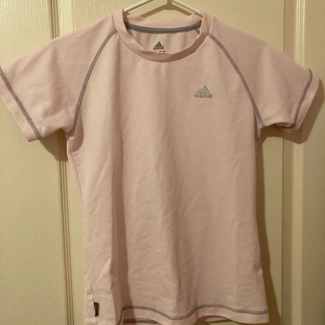 Pink Adidas Sports Shirt photo 1