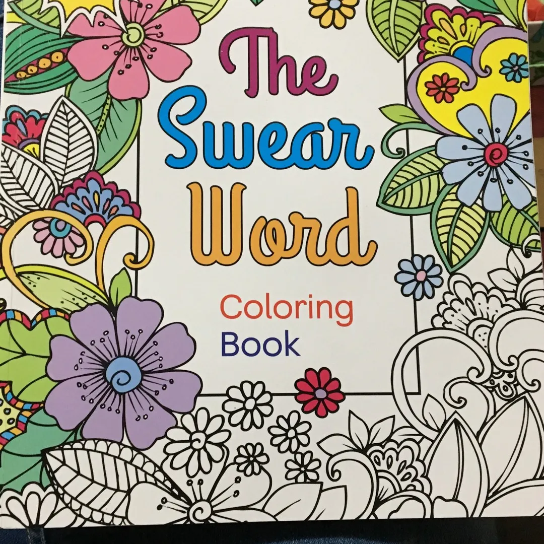 Swear Word Colouring Book photo 1