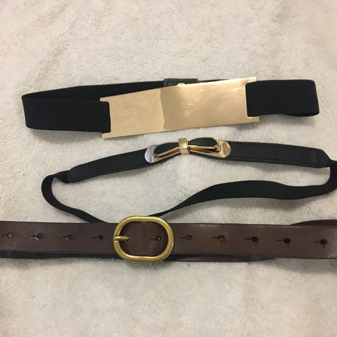Assorted belts photo 1