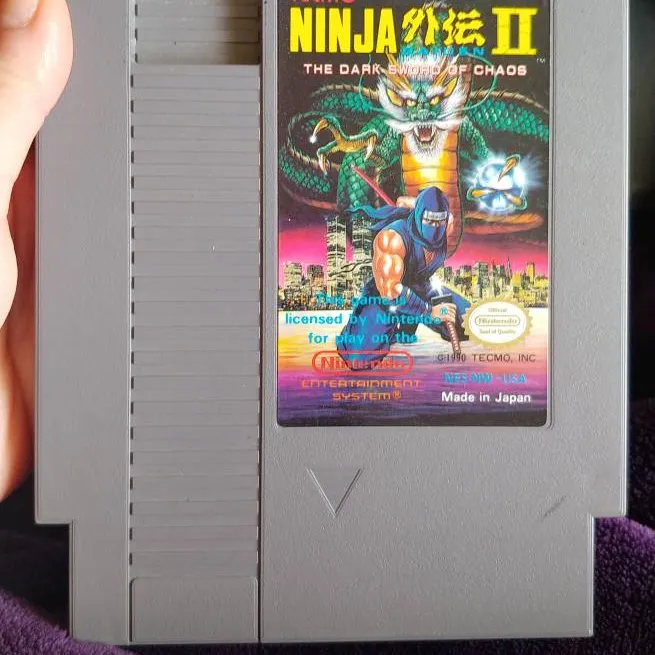 Ninja Gaiden II NES photo 1