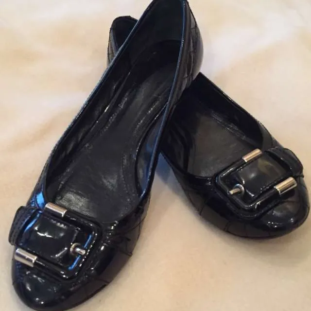 Patent Leather Burberry Flats photo 1