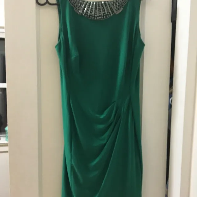 Emerald Green Ralph Lauren Dress - Sz 4 photo 1