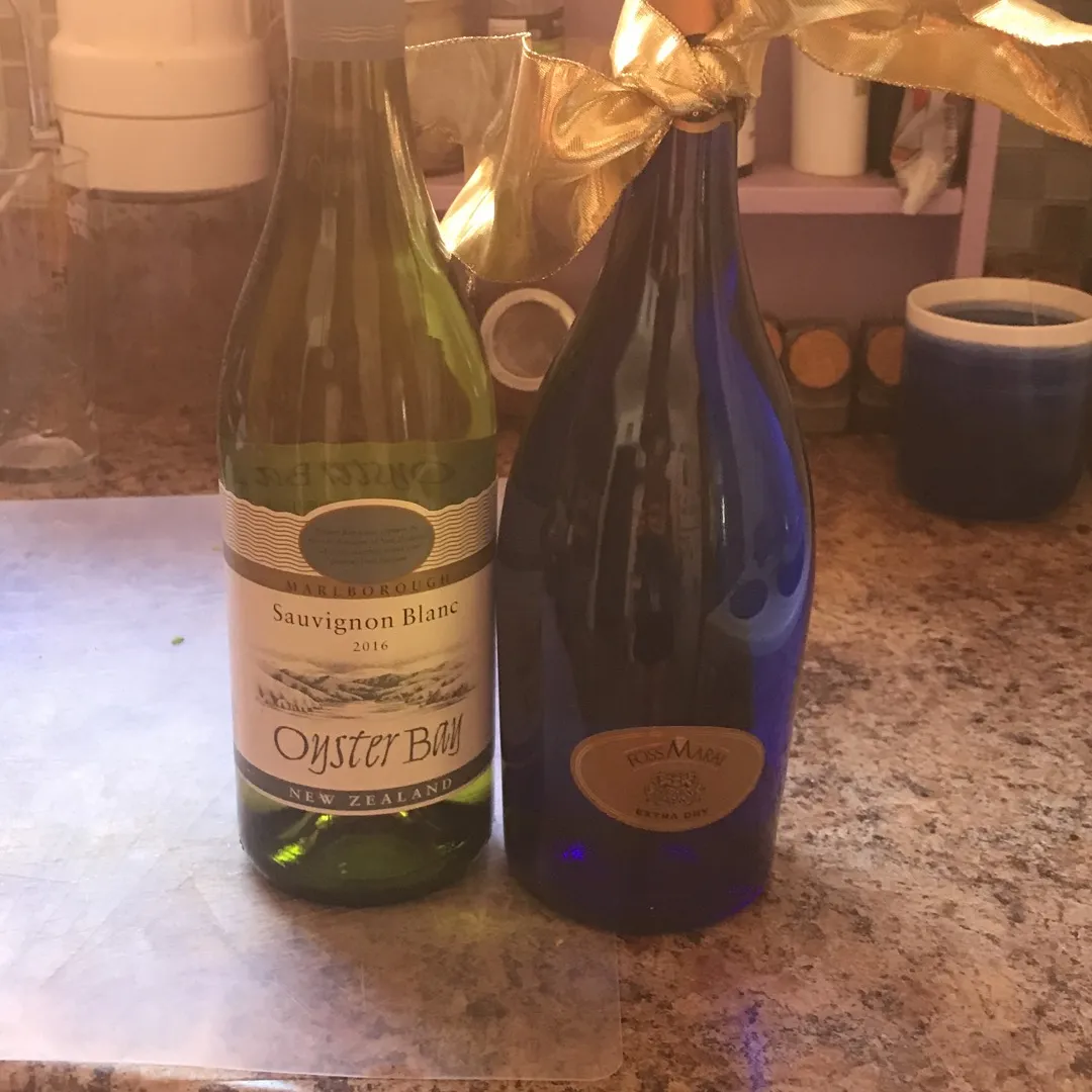 Two Bottles Of White Wine photo 1