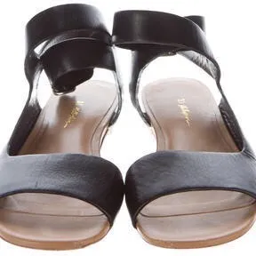 3.1 Phillip Lim Lily Asymmetric Flat Sandals Size 39 photo 3