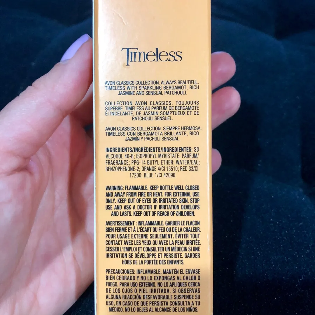 Timeless Avon Cologne Spray 50ml - Parfumerie photo 3