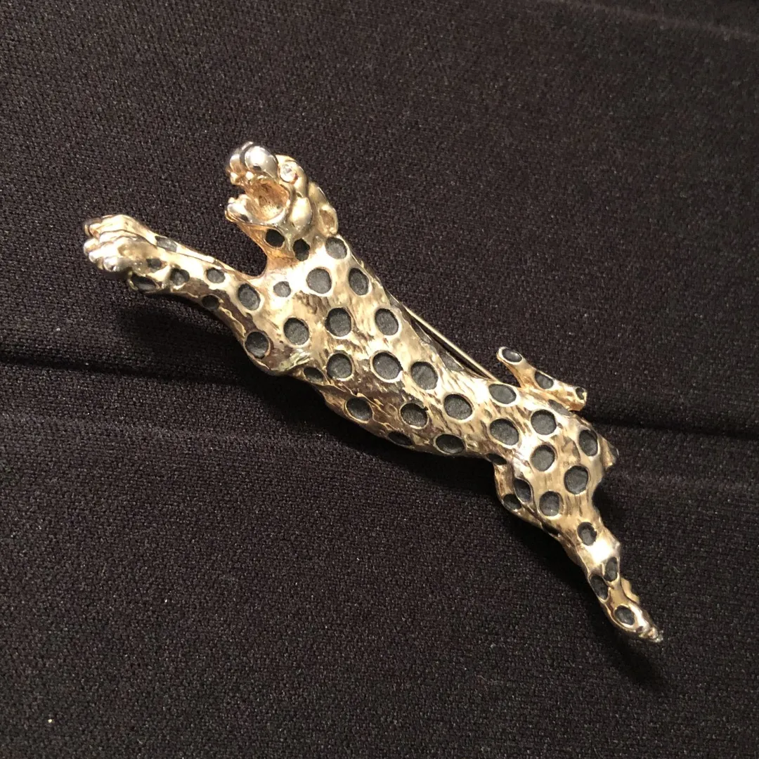 Vintage Cheetah Pin photo 1