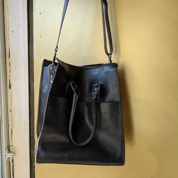 Black Leather Bag photo 1