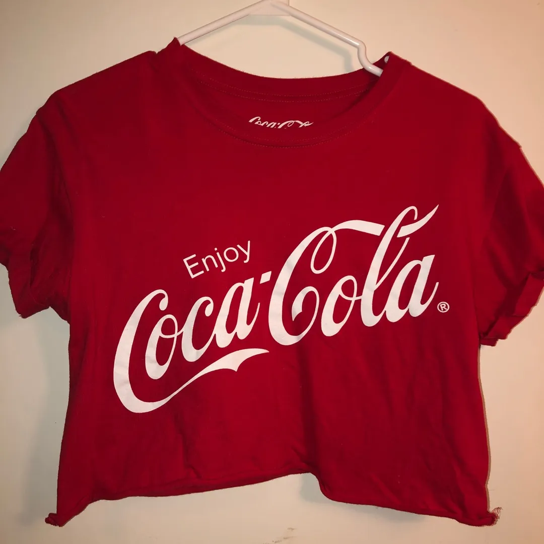 Cropped Coca Cola T-shirt photo 1