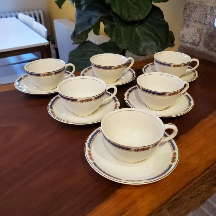 Set Of 6 Teacups photo 1