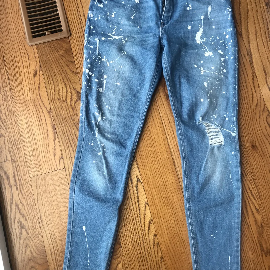 Splattered Jeans From Bermuda photo 1