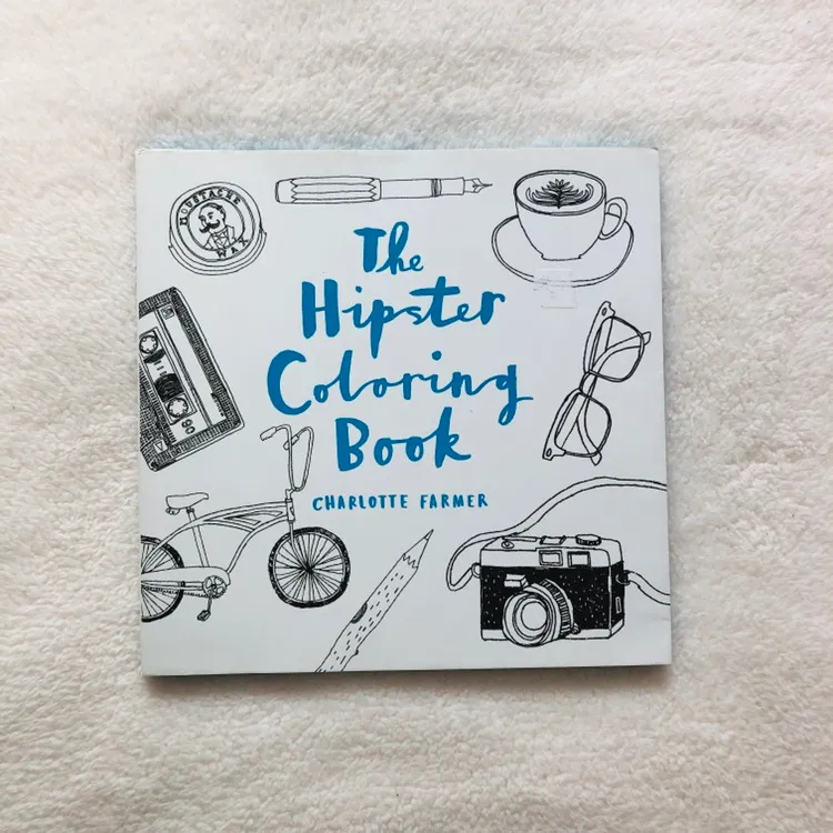 Hipster Colouring Book - Barely Used photo 1