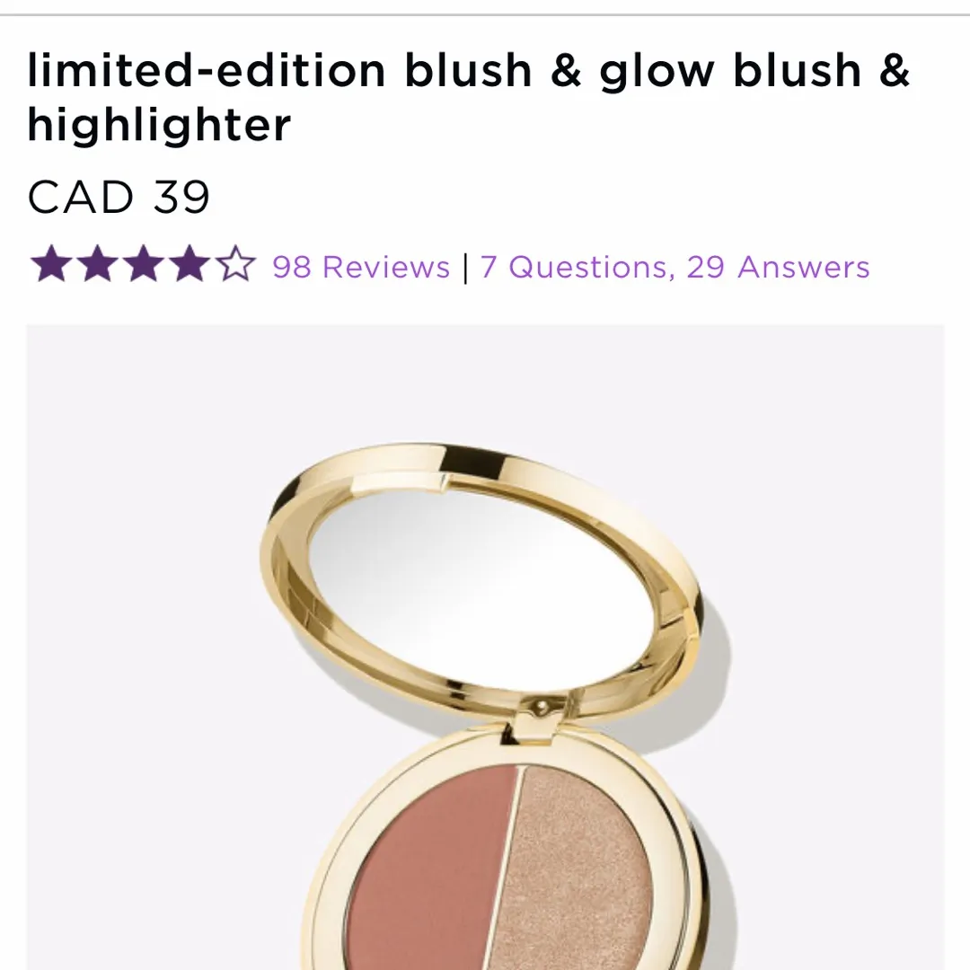 New Tarte Blush And Highlighter Duo photo 1