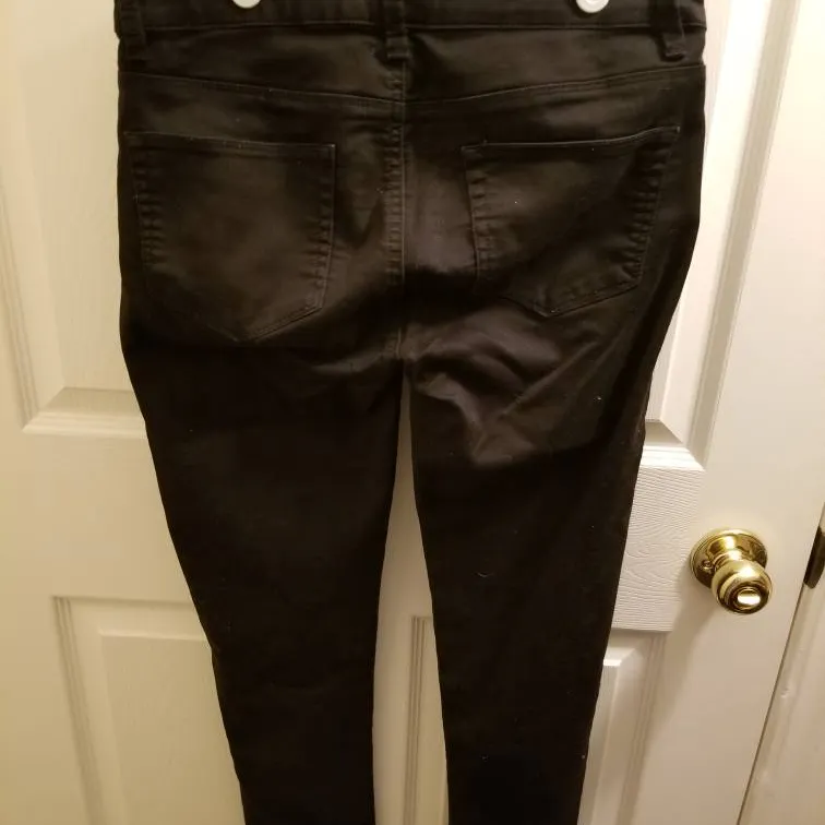 Two Toned Black Pants photo 4