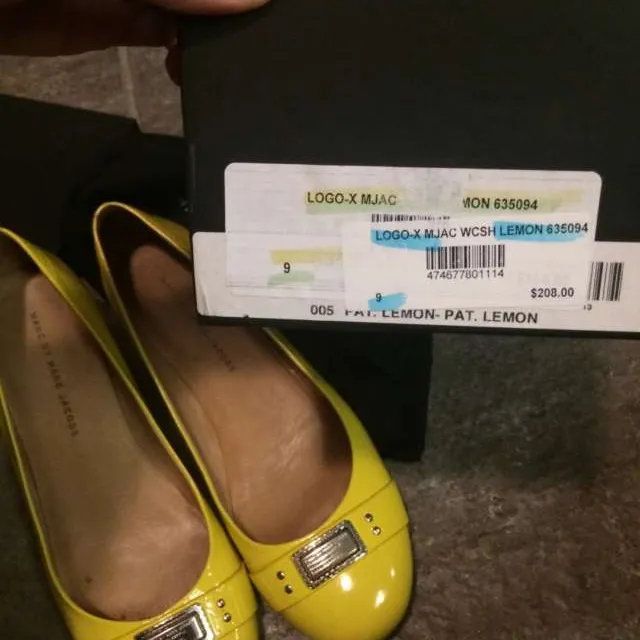Yellow Marc By Marc Jacobs Flats photo 6