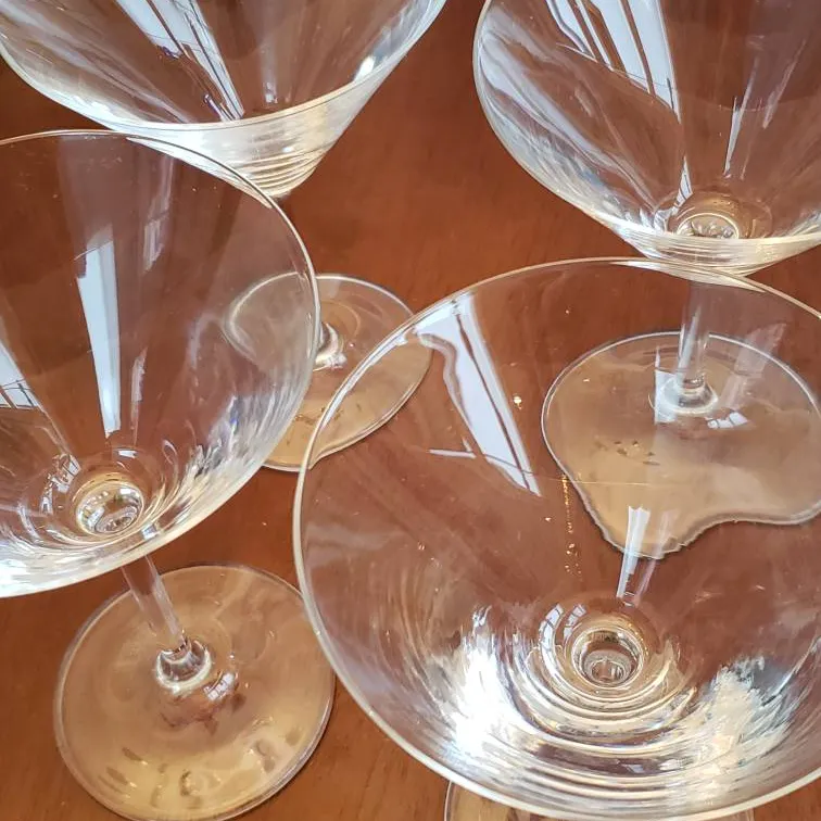 4 Small Martini Glasses photo 1