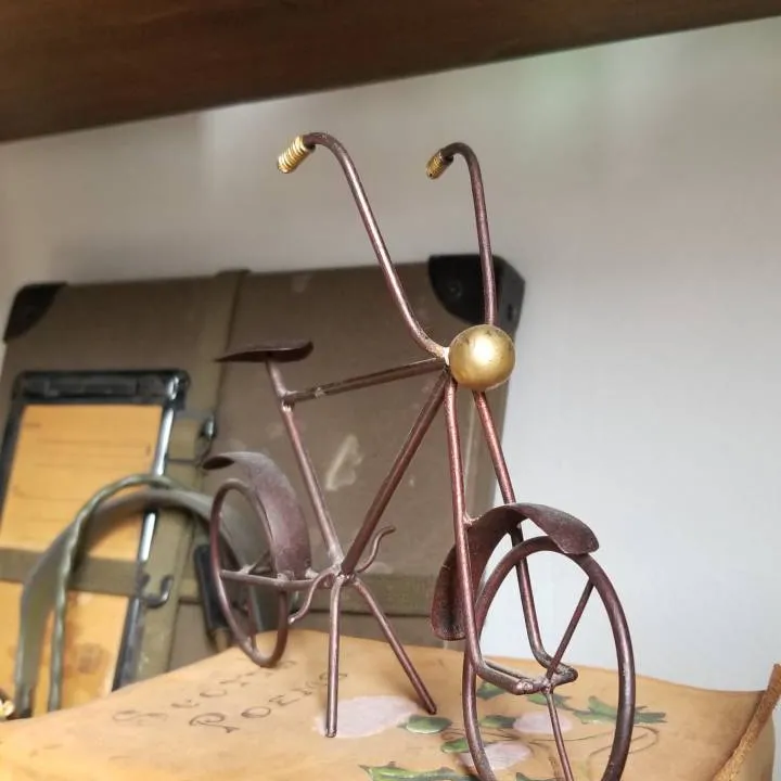 Bicycle Wire Figurine photo 1