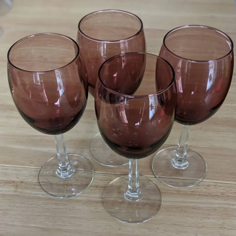 Coloured Wine Glasses photo 1