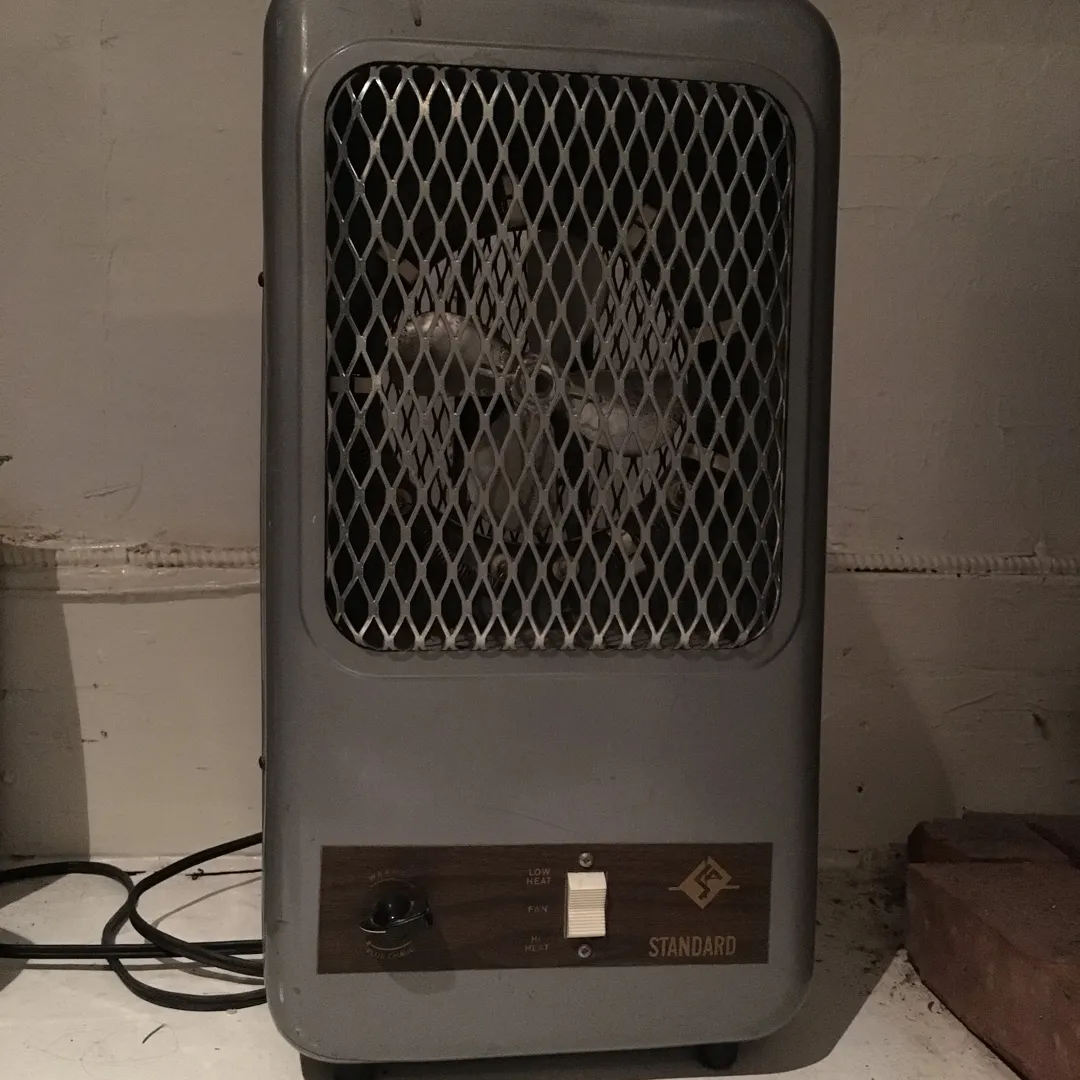 Small Vintage Space Heater photo 1