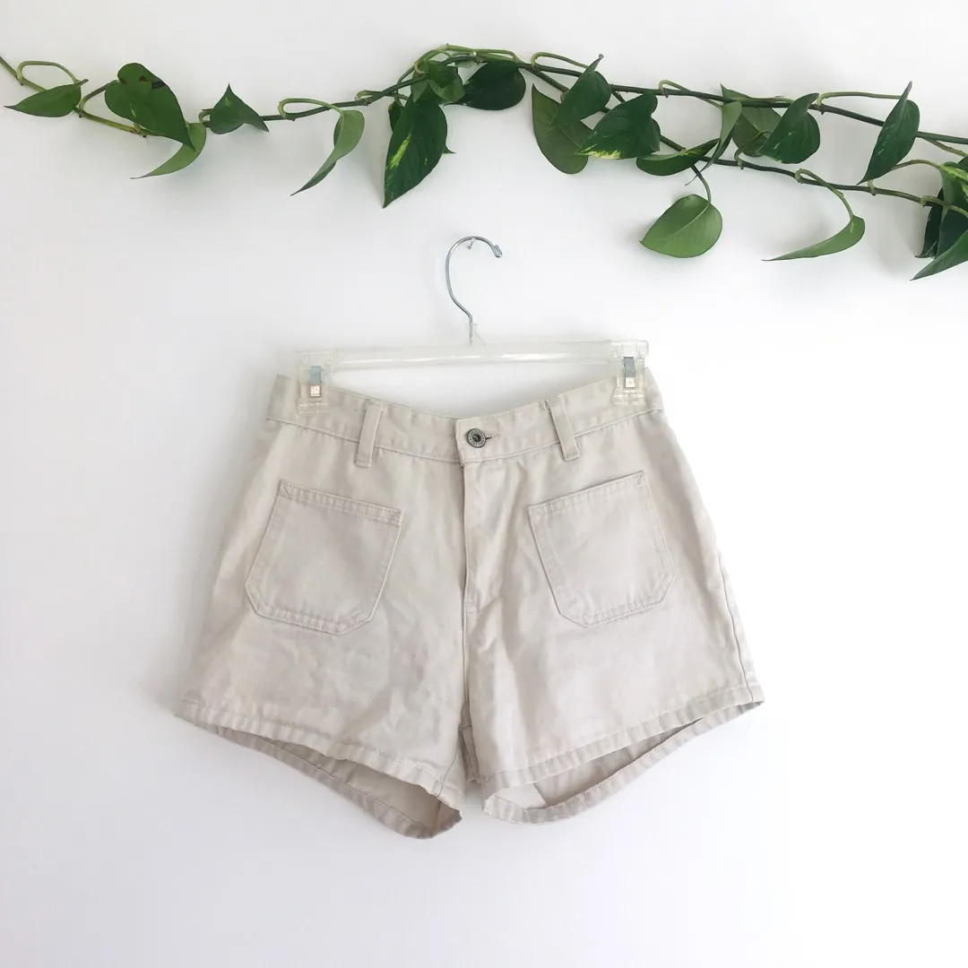 🕊 High Waisted Cotton Shorts photo 1