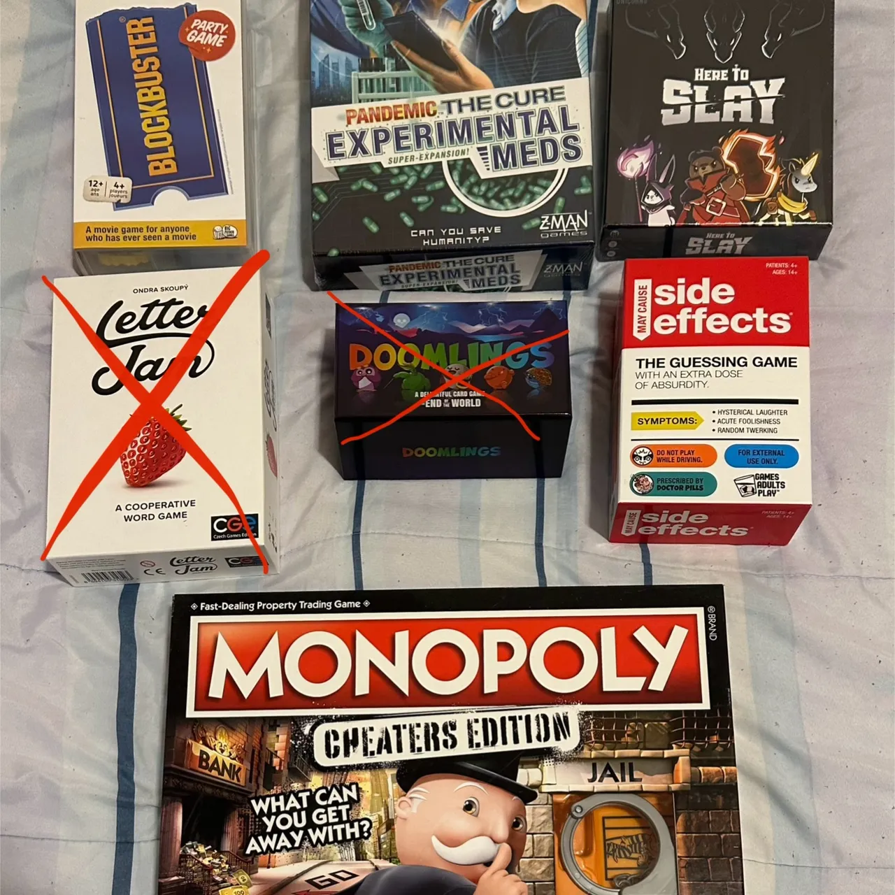 Brand New/Lightly Used Board Games photo 1