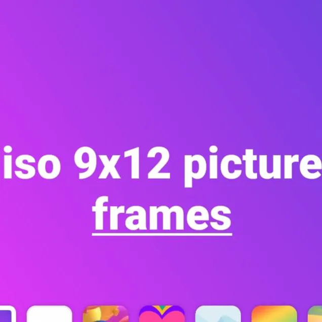 iso frames photo 1