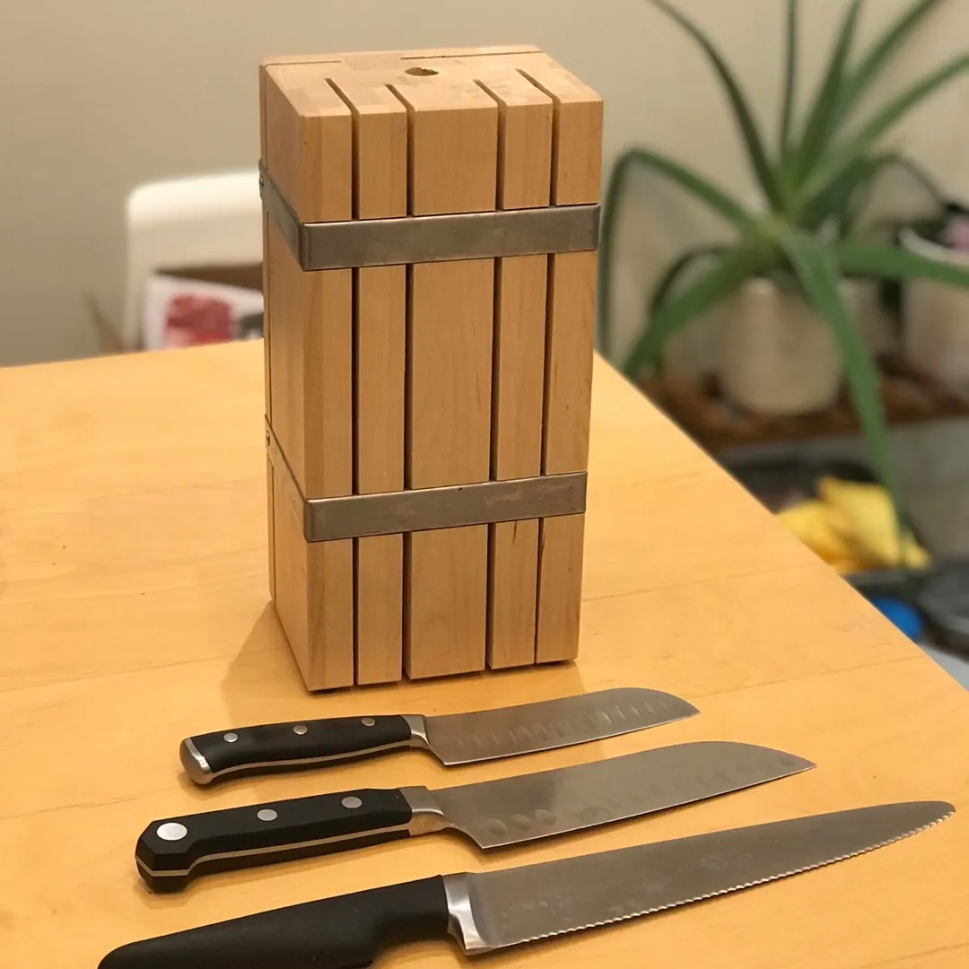 IKEA Knife Block & Knives photo 1