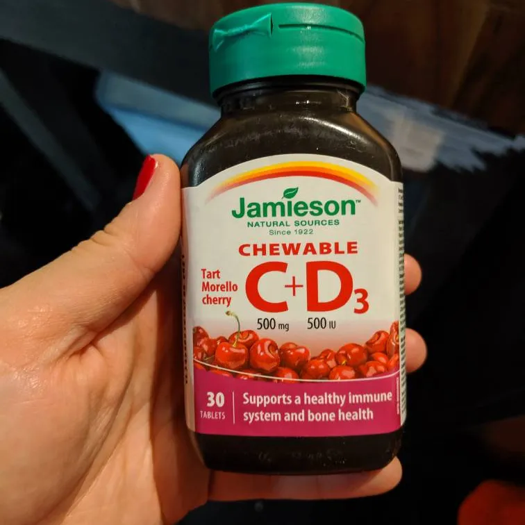 Jamieson Chewable Vitamins C & D photo 1