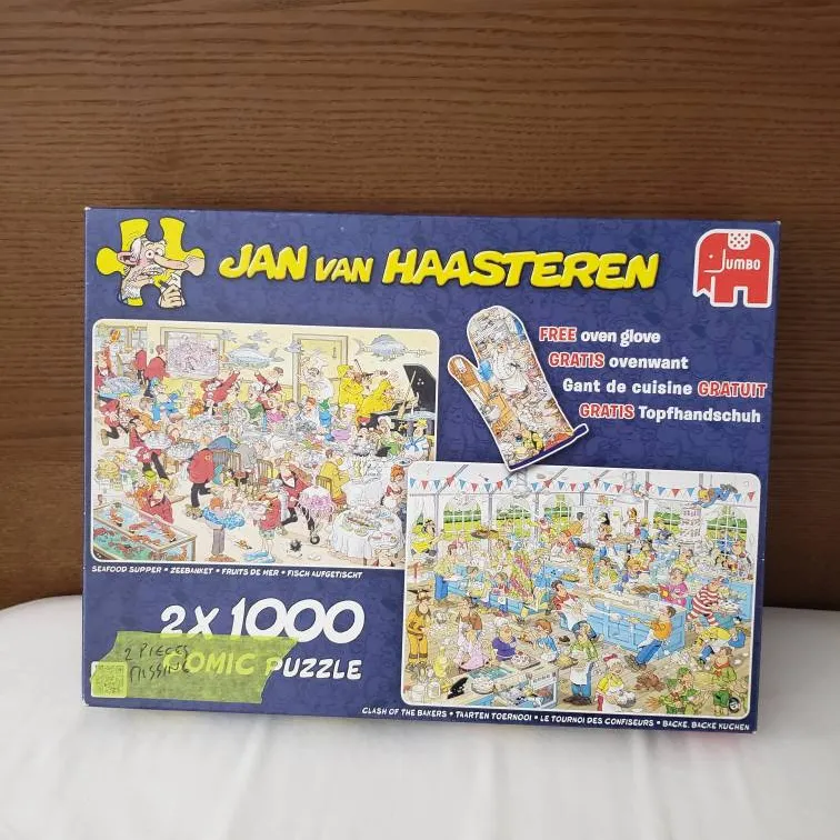 Two 1000pc Puzzles. photo 1