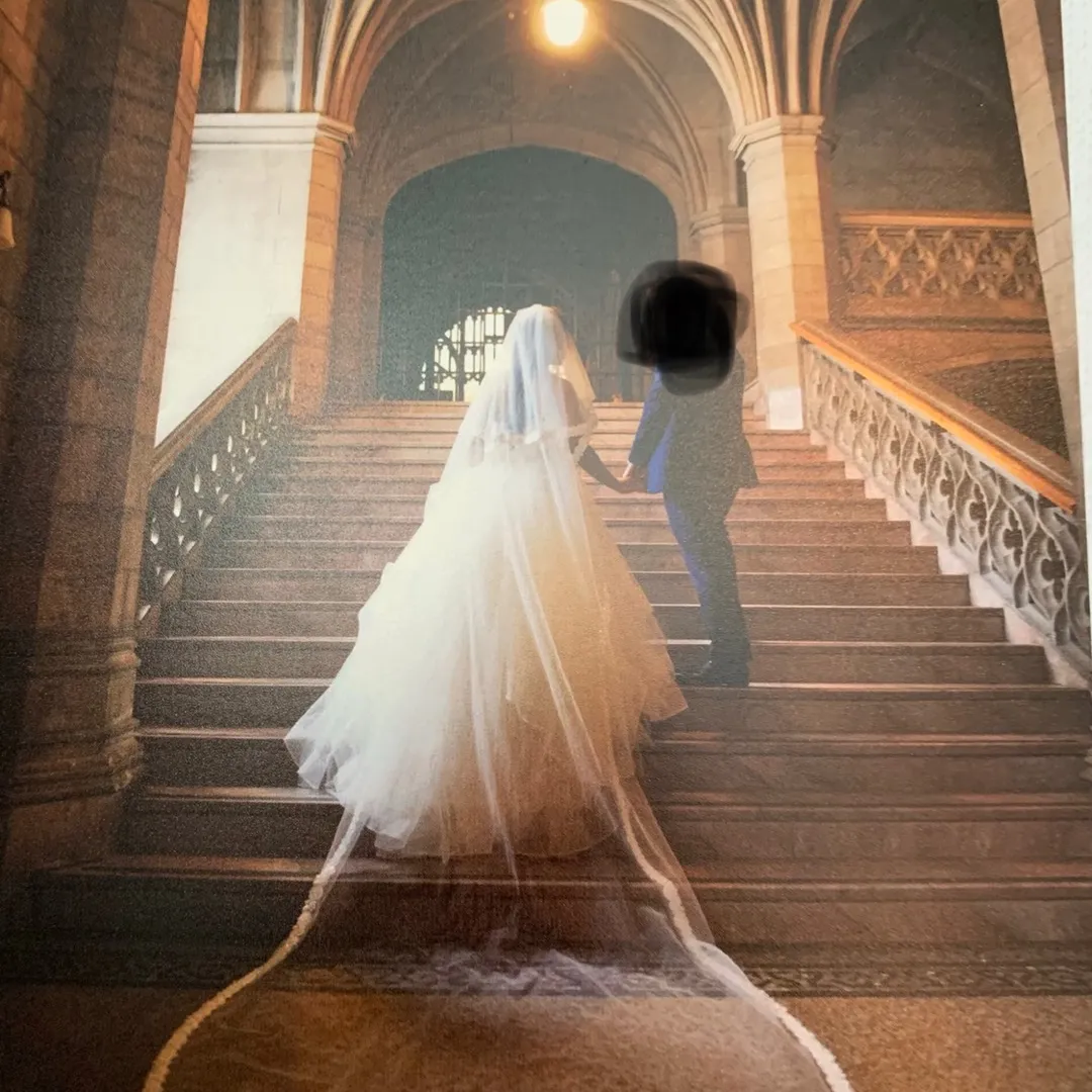 Cathedral Veil Wedding photo 1