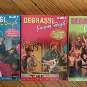 Degrassi Junior High Season 1/2/3 DVD Set SEALED photo 1