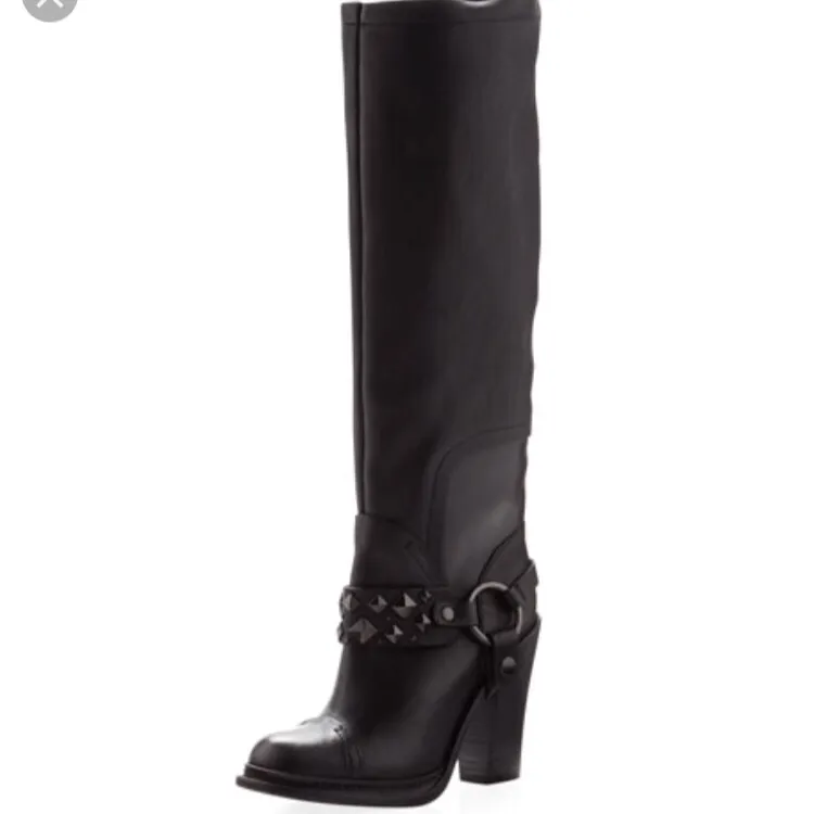 Vera Wang Over The Knee Leather Boots photo 1