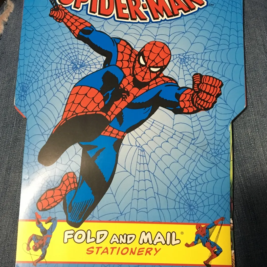 Spider-Man Stationery! photo 1