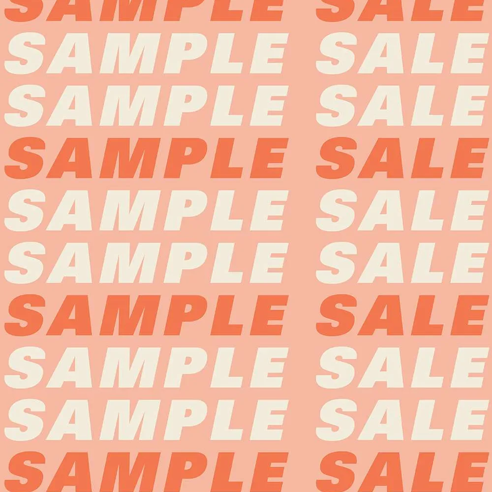 Save up to 70% at our sample sale! photo 1