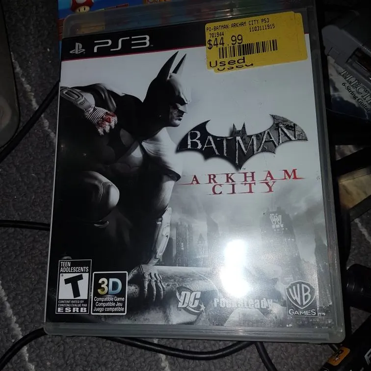 ps3 batman Arkham city game photo 1