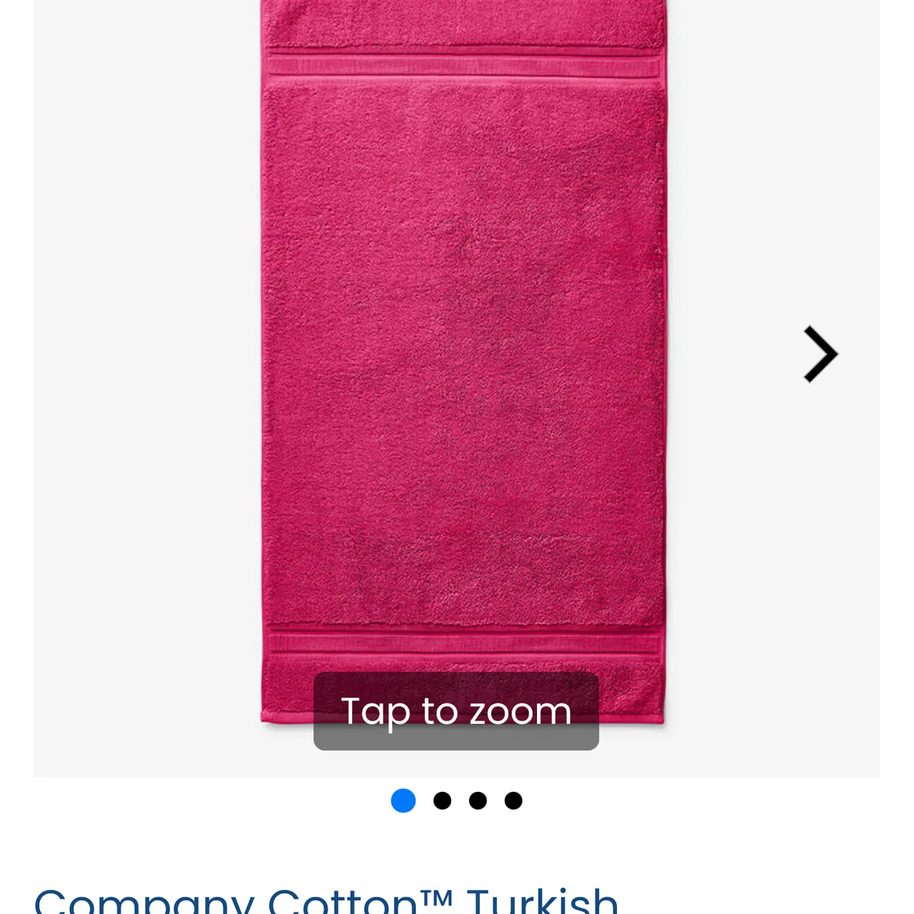 The Company Store Red Bath Mat - new photo 1