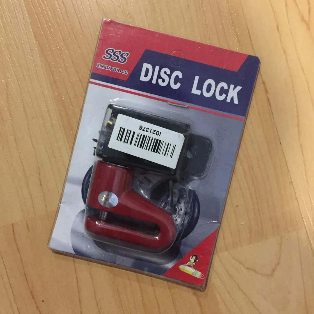 BNIB Disc lock photo 1