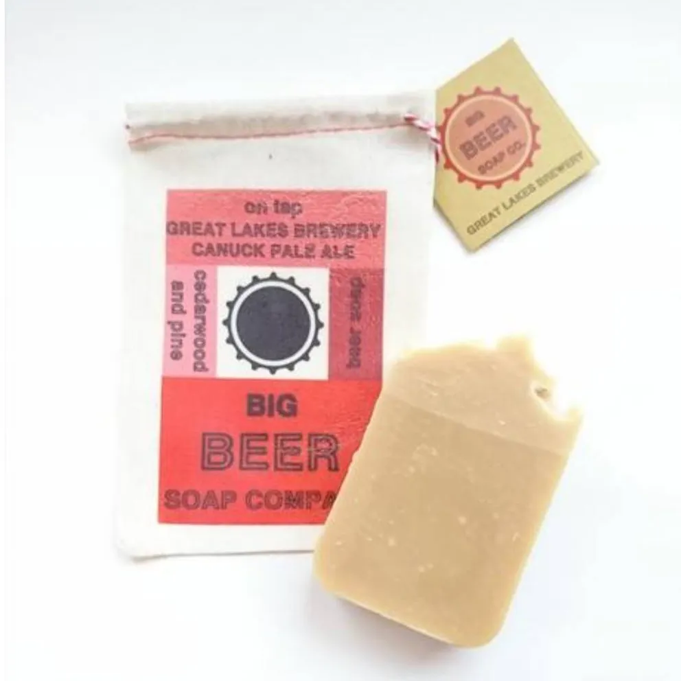 Beer Soap Cedarwood Pine photo 3