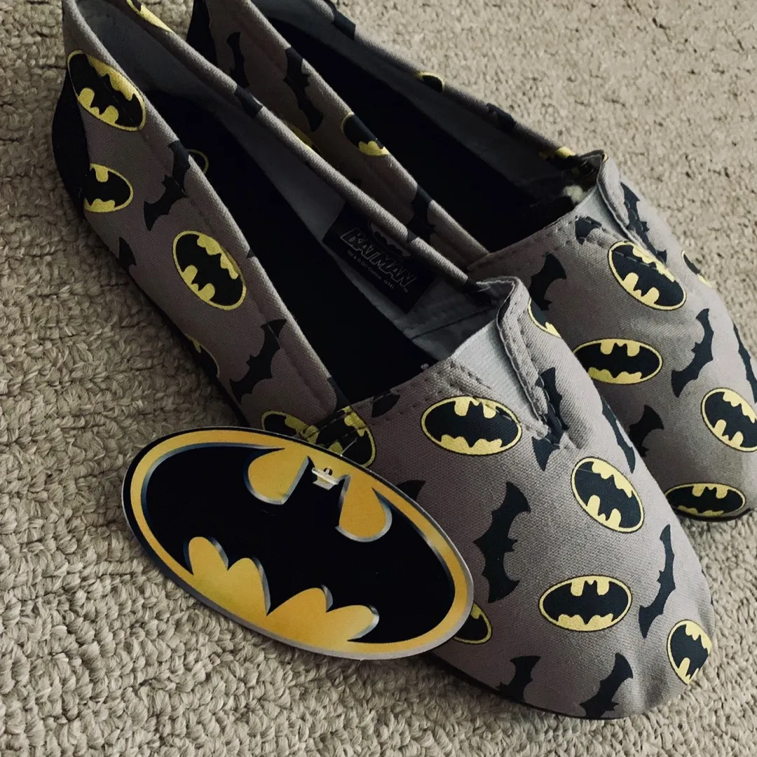 BNWT Batman Slip On Shoes photo 1